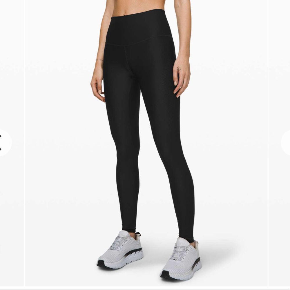 Lululemon Mapped out highrise tights, black, 6